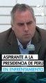 Aspirante a la presidencia de Perú aclara enfrentamiento a tiros
