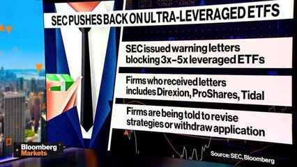 SEC Halts High-leveraged ETF Plans