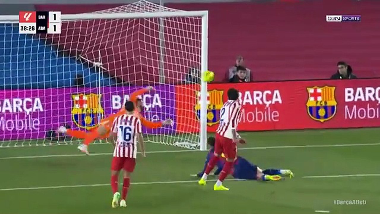 ملخص مباراة برشلونة وأتليتيكو مدريد (3-1) - الدوري الإسباني