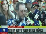 Arriba a Venezuela el vuelo número 94 del Plan Vuelta a la Patria proveniente de México