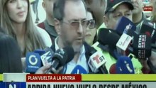Arriba a Venezuela el vuelo número 94 del Plan Vuelta a la Patria proveniente de México