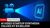 This AI Video Startup Synthesia Valued At $4 Billion In New $200 Million Raise