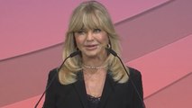 Goldie Hawn Gets Emotional Talking About Friendship With Diane Keaton | Women in Entertainment 2025