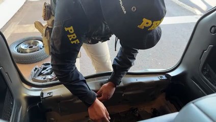 PRF apreende 40 quilos de drogas em menos de 24 horas na BR-487, em Alto Paraíso - Parte 2