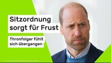 Sitzordnung sorgt für Frust – Thronfolger fühlt sich übergangen