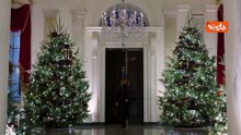 Natale alla Casa Bianca, ecco le decorazioni scelte da Melania Trump