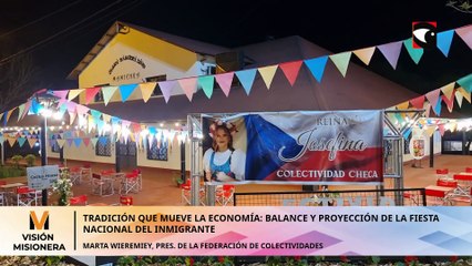 Tradición que mueve la economía Balance y proyección de la fiesta nacional del inmigrante