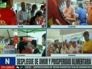 Sucre | Despliegue "Amor y Prosperidad Alimentaria" llega al pueblo Venezolano