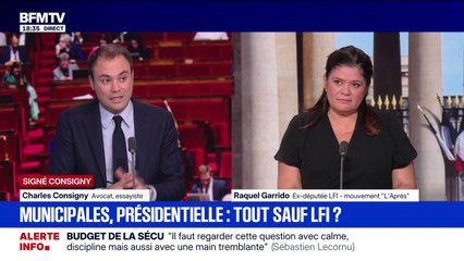SIGNÉ CONSIGNY - "Tout sauf LFI" pour les municipales: "C'est faire le jeu du RN de dire ça"