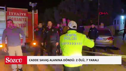 Osmaniye’de 3 aracın karıştığı zincirleme kazada 2 ölü, 7 yaralı