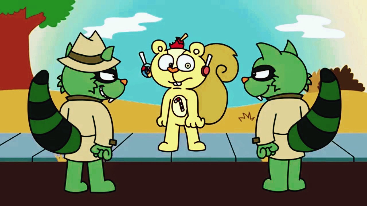 SOBREDOSIS DE AZÚCAR – DIBUJOS HAPPY TREE FRIENDS