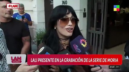 Lali Espósito habló de su participación en la serie de Moría Casán