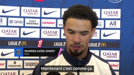 Zaïre-Emery : "On doit s’adapter, les équipes nous connaissent de mieux en mieux"