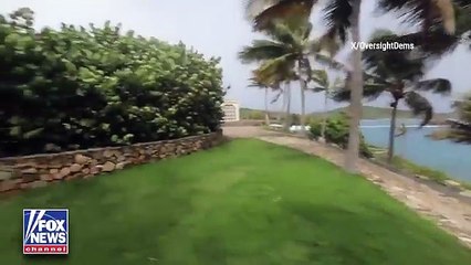 Las inéditas imágenes de la isla de Jeffrey Epstein