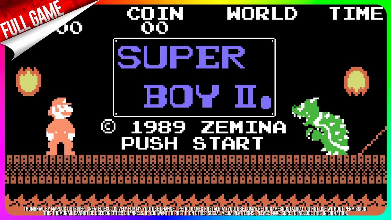 Super Boy 2 [Unlicensed] (Master System - KO) Longplay