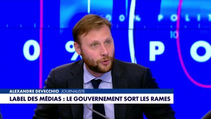 Alexandre Devecchio sur le label des médias : «C'est un système qui voit qu'il perd le pouvoir.»