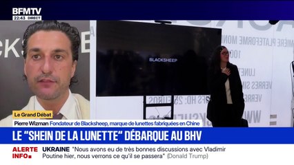 Lunettes à prix-mini: "Les lunettes sont un produit qui ne coûte pas cher à produire", affirme Pierre Wizman, fondateur de Blacksheep