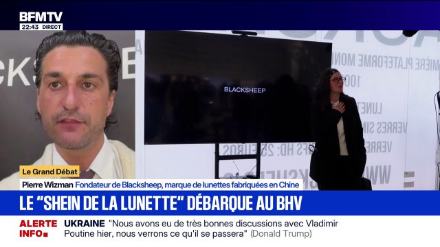 Lunettes à prix-mini: Les lunettes sont un produit qui ne coûte pas cher à produire , affirme Pierre Wizman, fondateur de Blacksheep