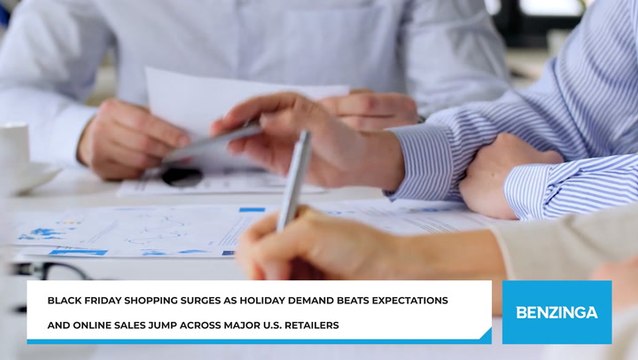 Black Friday Shopping Surges As Holiday Demand Beats Expectations And Online Sales Jump Across Major U.S. Retailers