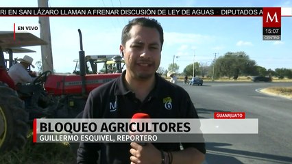 Comienzan los bloqueos de agricultores en Guanajuato ante la falta de atención a sus demandas
