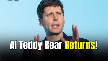 OpenAI lets the problematic AI teddy bear back in