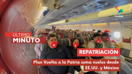 Venezuela recibe vuelos de EE.UU. y México con el Plan Vuelta a la Patria