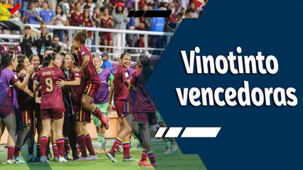 Tiempo Deportivo | Selección femenina de la Vinotinto se impuso 6-0 ante Perú en Liga de Naciones