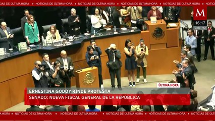 ÚLTIMA HORA: Ernestina Godoy rinde protesta como la nueva Fiscal General de la República