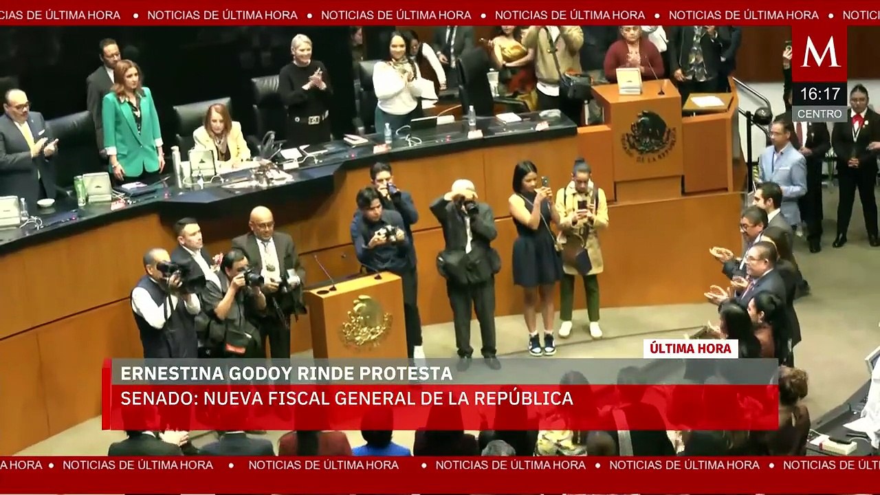 ÚLTIMA HORA: Ernestina Godoy rinde protesta como la nueva Fiscal General de la República