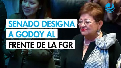 Senadores designan a Ernestina Godoy como nueva titular de la FGR