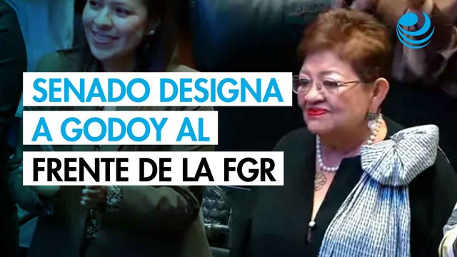 Senadores designan a Ernestina Godoy como nueva titular de la FGR