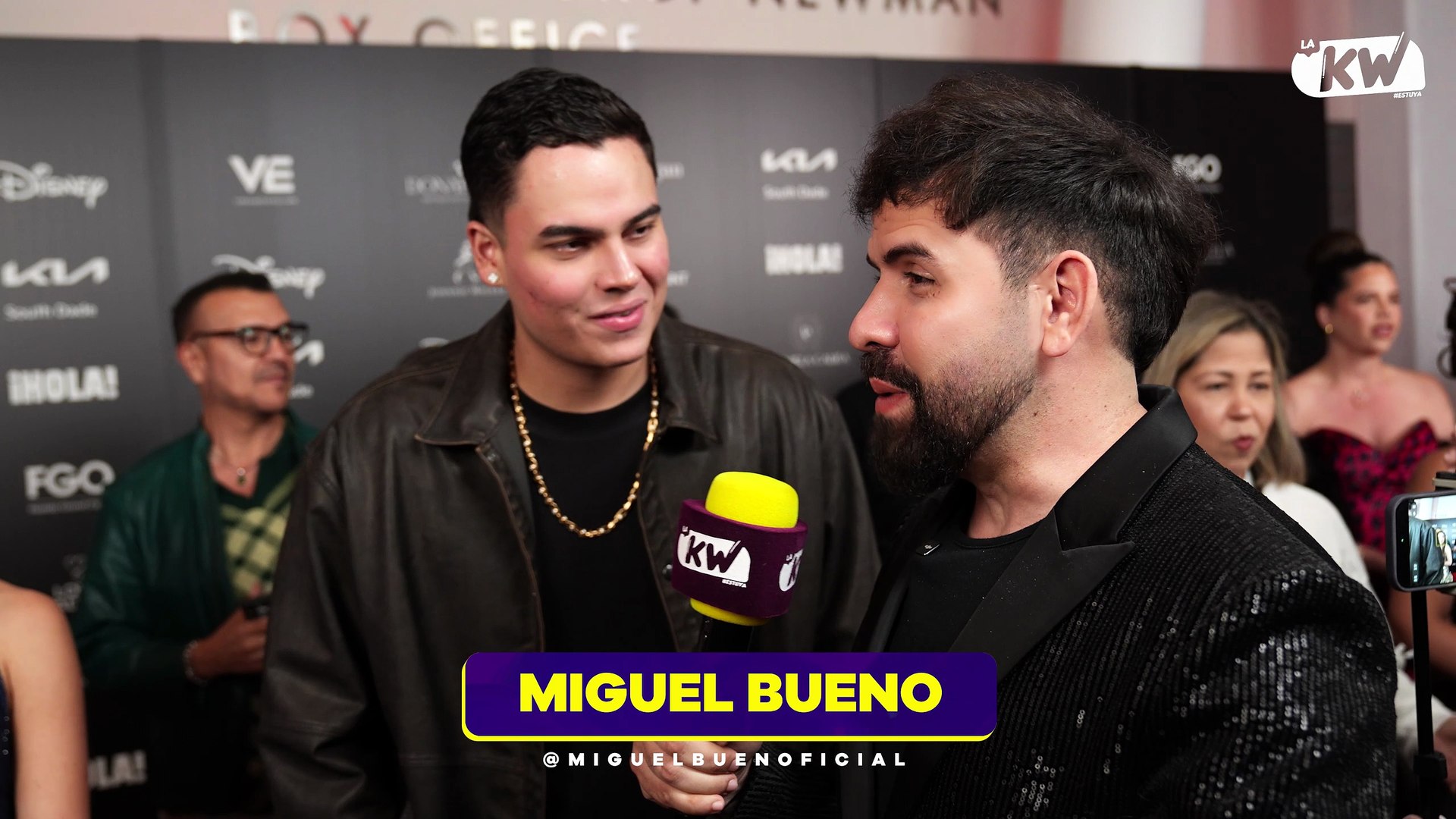 Miguel Bueno en la Gala Top 100 de Latina Powerhouse
