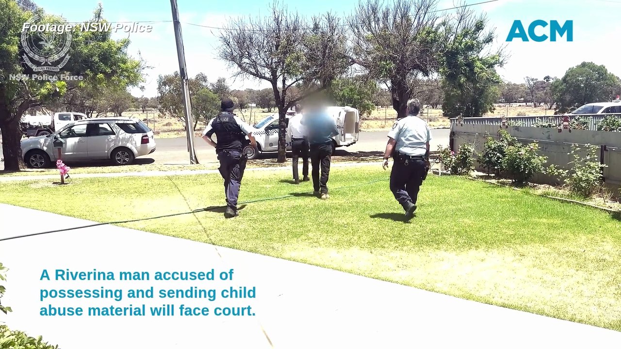Hay man charged with child abuse material, firearms offences