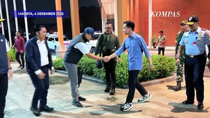 Detik-Detik Gibran Bertolak ke Sumatera Tinjau Lokasi Terdampak Banjir