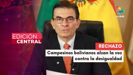 Sindicatos bolivianos acusan a gobierno de Rodrigo Paz de favorecer solo a los ricos