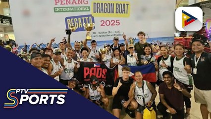 PADS Adaptive Dragonboat, multi-medal haul sa Penang Regatta 2025