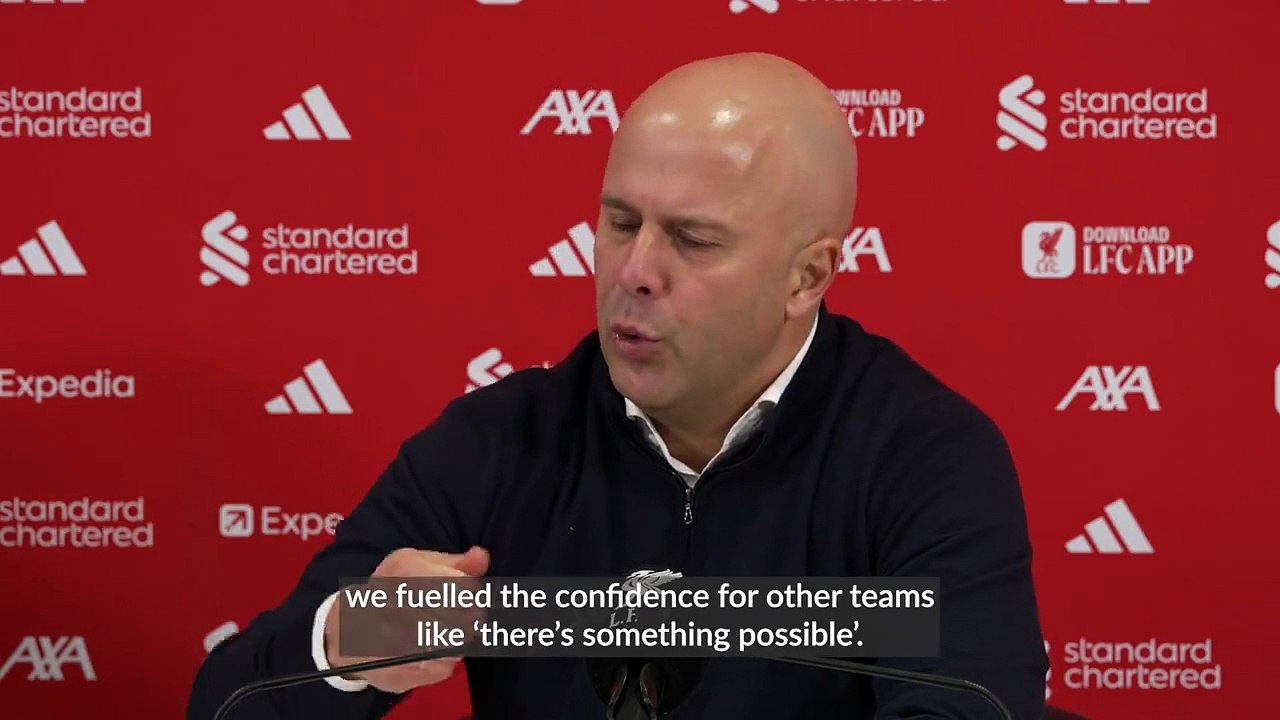 Arne Slot admits Anfield may be losing its fear factor after Liverpool draw