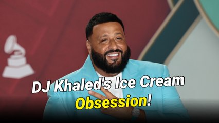 DJ Khaled shows off what’s inside his freezer and it’s full of ice cream