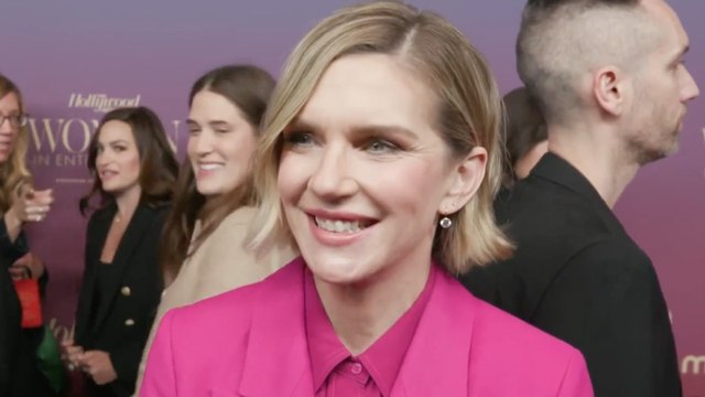 Rhea Seehorn Says New Series 'Pluribus' is Inspiring Conversations, Shares Women Inspiring Her Now | THR Video