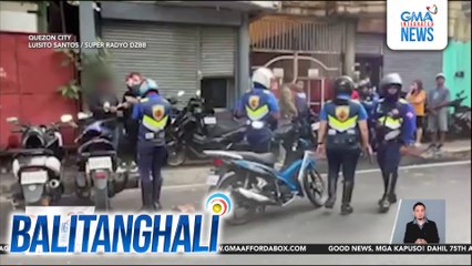 Mahigit 100 notoce of violation, na-issue ng MMDA sa mga sasakyan at motorista sa Cubao dahil sa paglaban sa batas-trapiko | Balitanghali