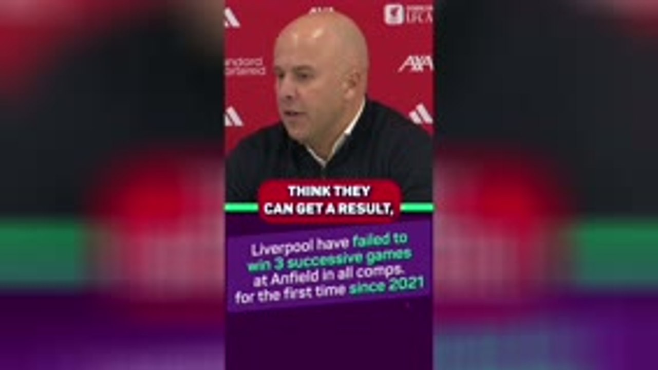 Slot says teams now have much more BELIEF against Liverpool