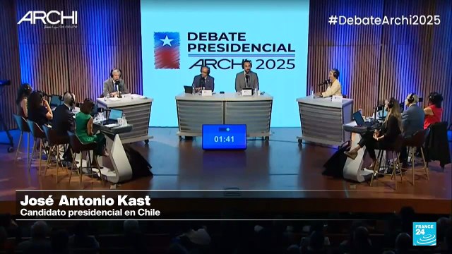 Elecciones Chile: Jara y Kast suben el tono en debate presidencial