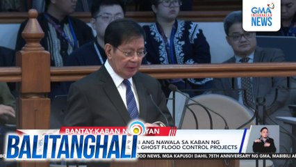 Sen. Lacson - Mahigit P79-B ang nawala sa akban ng bayan mula 2016 dahil sa ghost flood control projects | Balitanghali