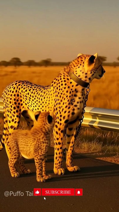 A Kind Man Saved a Leopard