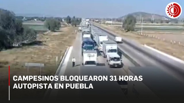 Bloqueo de 31 horas en Puebla desata conflicto entre presunto huachicolero y autoridades