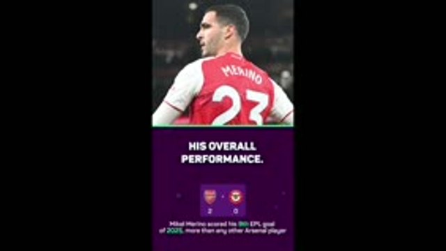 Lung busting Merino delights Arteta in Brentford win