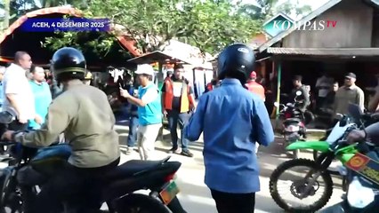 Gibran Naik Motor Trail Tinjau Kondisi Korban Banjir di Agam Sumbar