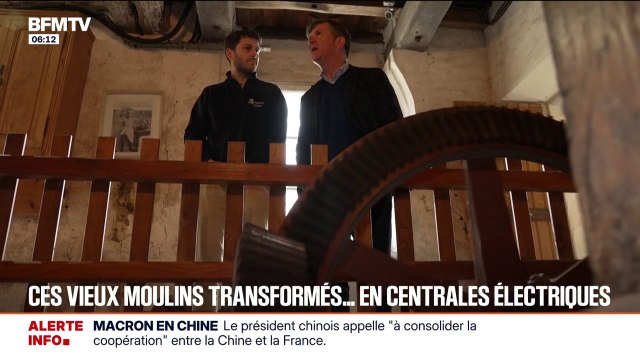 Seine-et-Marne: de vieux moulins transformés en centrale électrique