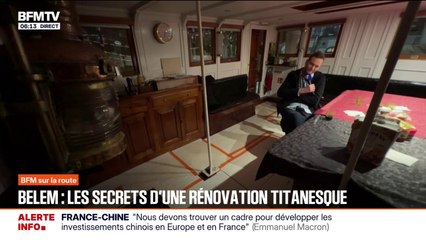 Dans les secrets de la rénovation titanesque du Belem, ce fameux voilier à trois mâts, à Saint-Nazaire, en Loire-Atlantique