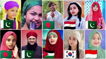 Hasbi Rabbi Jallallah _New Viral Naat 2025 _ Aayat Arif, Huda Sisters, Yumna Ajin _Remix Song _ Naat